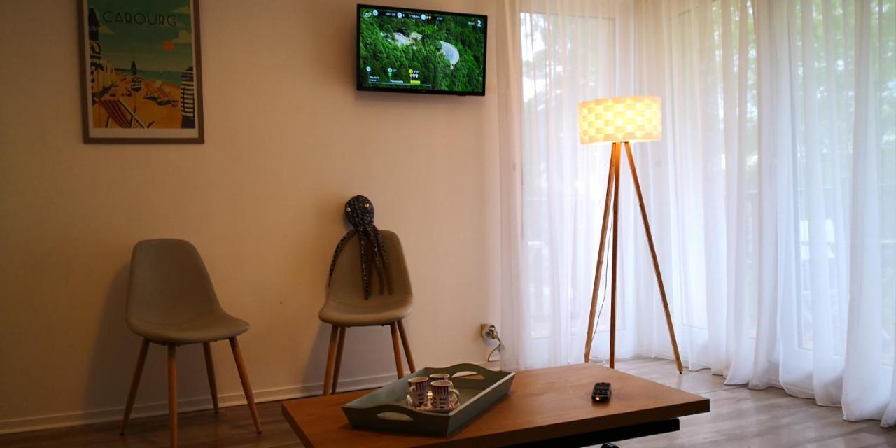 Studio Cabourg Residence Les Gemeaux Exterior foto
